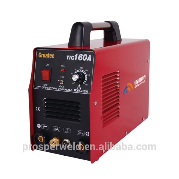 DC INVERTER TIG / MMA máquina de soldadura TIG160A